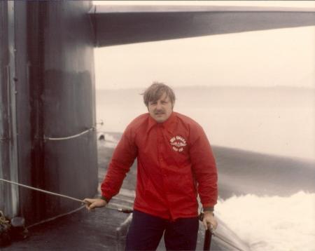 on the USS OMHA  1979