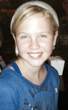 Granddaughter Laken, age 12