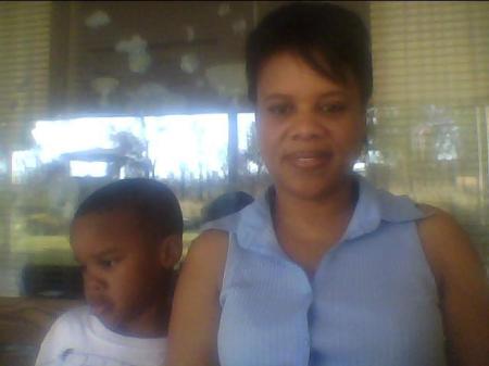 Mommy time with my presious son, CJ!