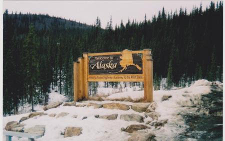 Leaving Canada and entering into the Sate of Alaska