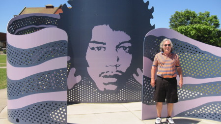 jimi hendrix memorial park , seattle