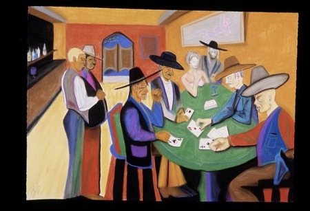 Cowboy Poker ... seen in KILL BIL Vol # 1