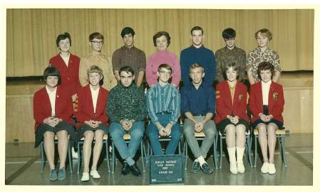 GRADS OF 1969 - GRADE 12B 1967-68