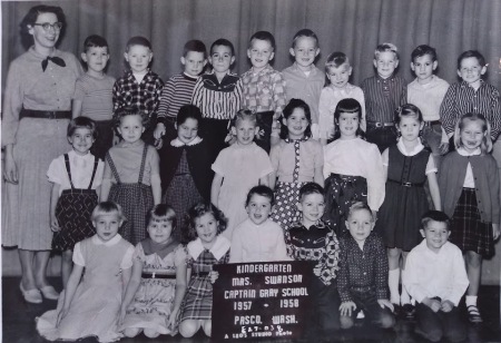 Capt. Gray Elementary, Kindergarten 1957-58