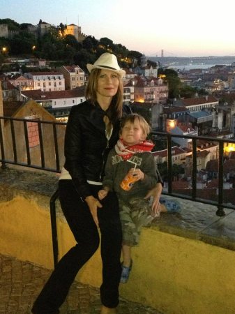 Karen and Dante in Portugal