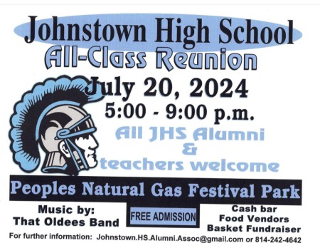 Greater Johnstown High School Reunion