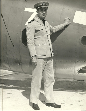 Lt. Commander D.M. Pickart circa 1943