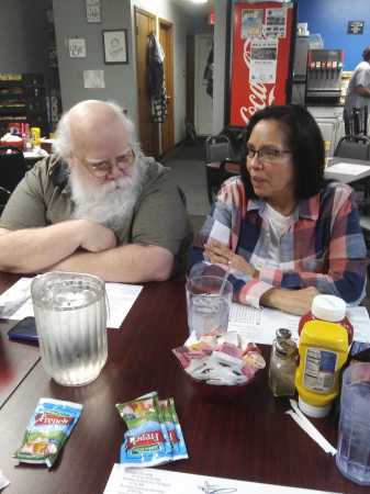 Jim Ensor and my wife, Emily, class of '74.