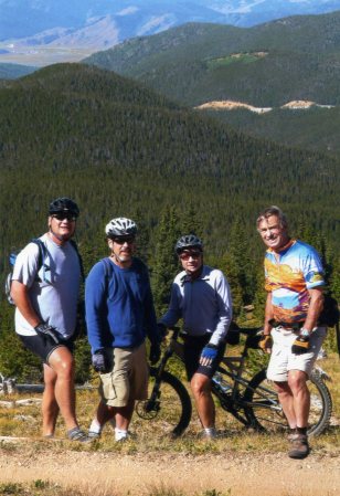 Mountain biking at Monarch Crest - 2009