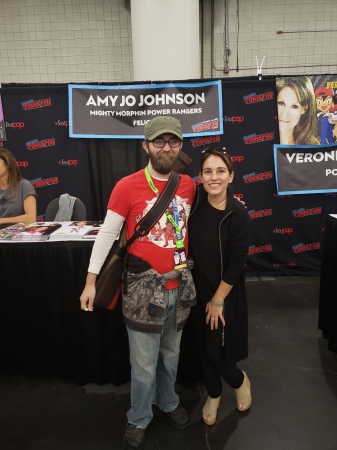 Me & Amy Jo Johnson. NYCC 2019