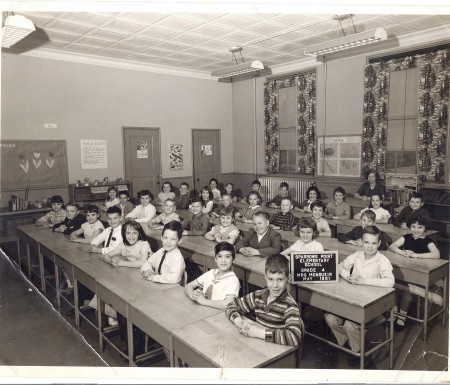 Ronald Brown's album, classroom