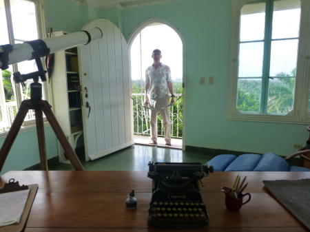 Hemingway's Cuban winter home just as he left it