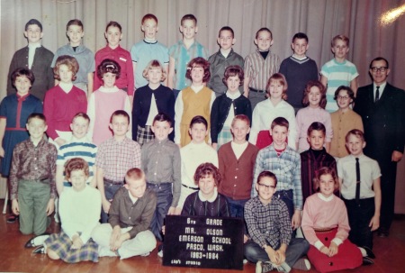 Emerson Elementary, 6th Grade 1963-64