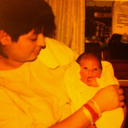 My first born son, Jan 16, 1987