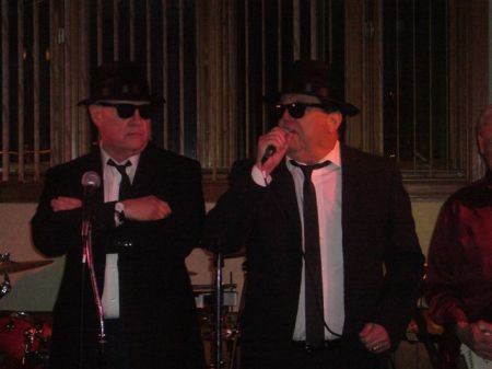 Doing Blues Bros. show with the "Rotations"