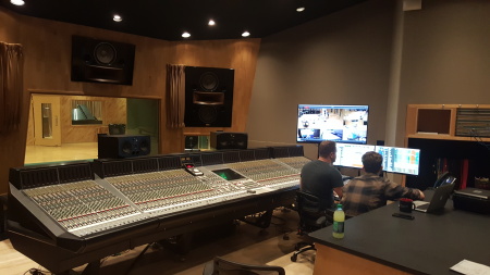 The Mixing (tracking) room