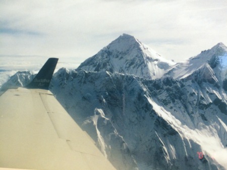 Flying around Mt. Everest in a small plane