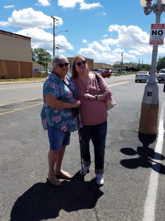 Cindy Kindt and Magi Frakes, 9/27/18, Santa Fe