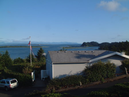 View from Front Door Columbia River,