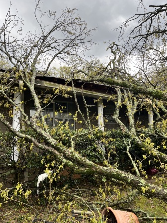 My front porch after the 3-31-2023 tornado