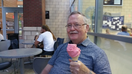 Jim at Penn State Creamery