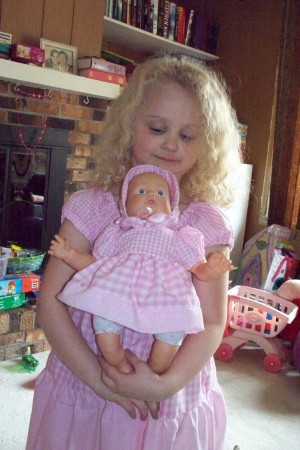 Isabel & doll