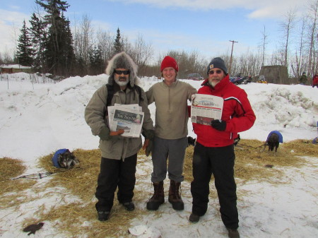 w/ Rudy (teacher) & a musher