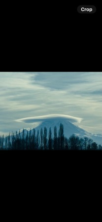 Mount Rainier Lenticular cloud