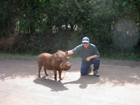 Charley and Me in Karen, Kenya