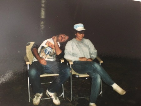 JR & Michelle - Camping 1986