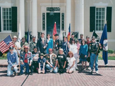 Last Patrol at VA Governor's Mansion