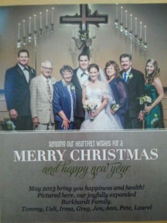 Our 2012 Christmas card.