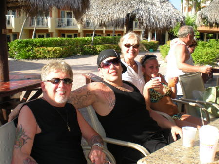 Family in Aruba