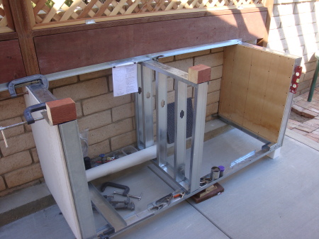 Constructing my Outdoor BBQ and Counter