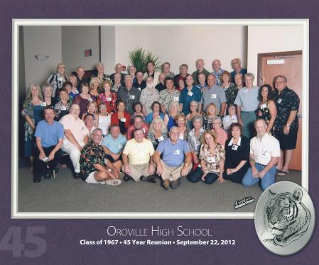 Class of 1967 45th Reunion in Oroville CA