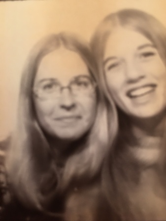Diane Althoff and I, back in the day. 