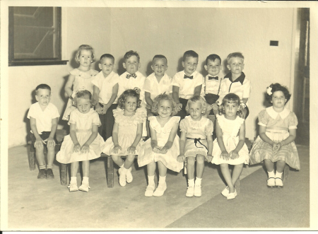 Kindergarden class 1954