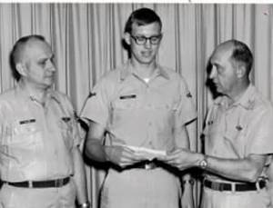 USAF honor roll award April 1966