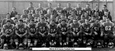 1962-3 KCVI Football Team