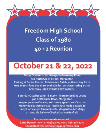 Beth Denton King's album, Freedom High School 40+2  Reunion