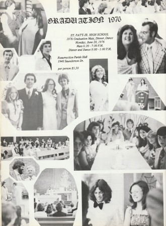 Vincent Harris' album, St. Pat's 75-76 Year Book