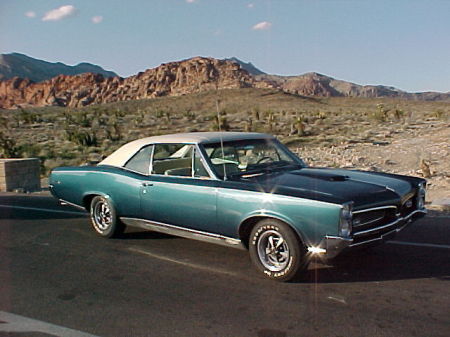 my 1967 GTO at Red Rock Las Vegas