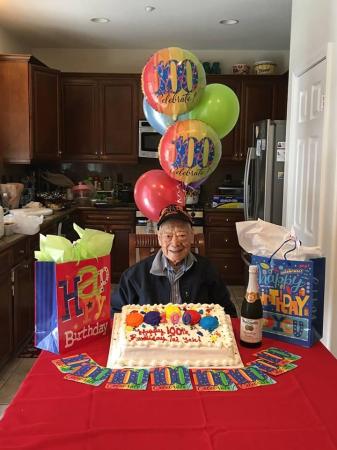 Willie Wong 100th birthday