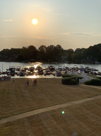 View from waterfront condo on Lake Norman, NC 