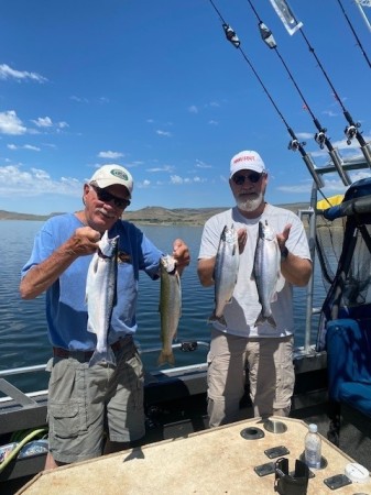 Blue Mesa Kokanee with Mr. Me-Hof