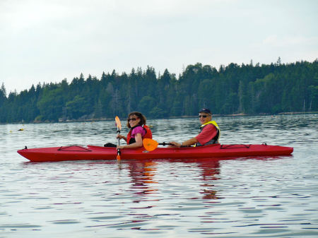 Maine- heading into the Atlantic