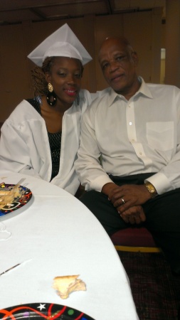 Me@ my  daughter Lia  graduation