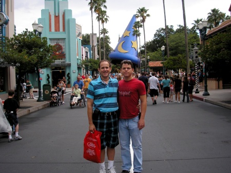 Dave & JR at MGM Studios in Disney World