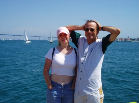 My crazy brother, Tim and I, San Diego, 2005