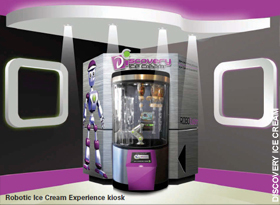 Robot Ice cream maker